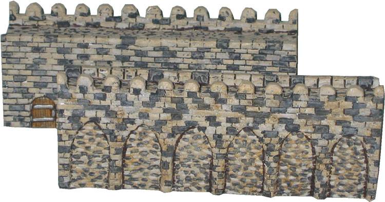 Crusader Castle Six Inch Wall Section